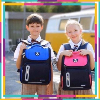 Balo học sinh tiểu học cho bé trai bé gái , cặp học sinh trẻ em cấp 1 từ lớp 1 - lớp 5 chống gù có phản quang.