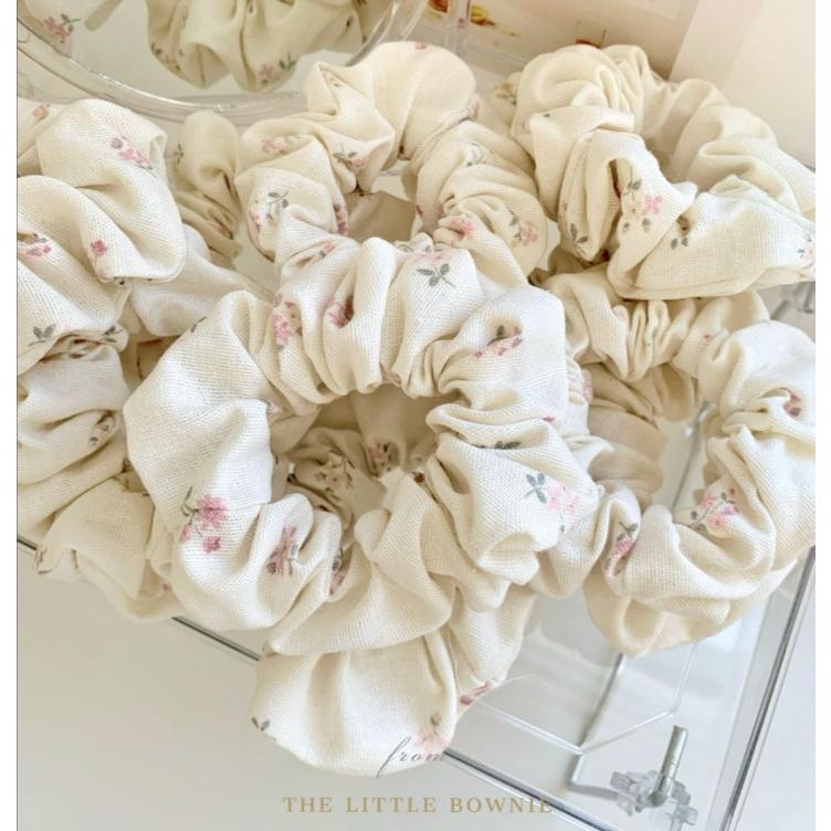 Cột tóc vải hoa Bownie Scrunchies