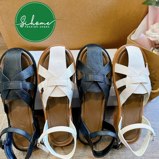 (Fom lớn lùi size)Giày sandal rọ nữ cao 3.5CM quai da mềm đế su dẻo chống trơn trượt tốt-Dép quai hậu nữ thời trang hè