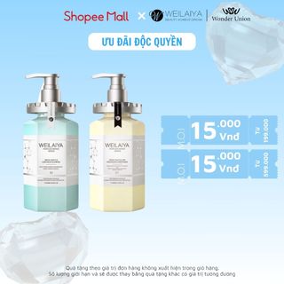 Bộ dầu gội Weilaiya phục hồi đa tầng Nấm Truffle 450ml