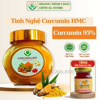 Tinh Bột Nghệ Curcumin, Nano Curcumin Nguyên Chất 95% Hoàng Minh Châu, Nghệ Mật Ong Curcumin Ocop Tăng Đề Kháng Hộp 50g