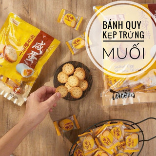 500g bánh quy kẹp trứng muối đài loan