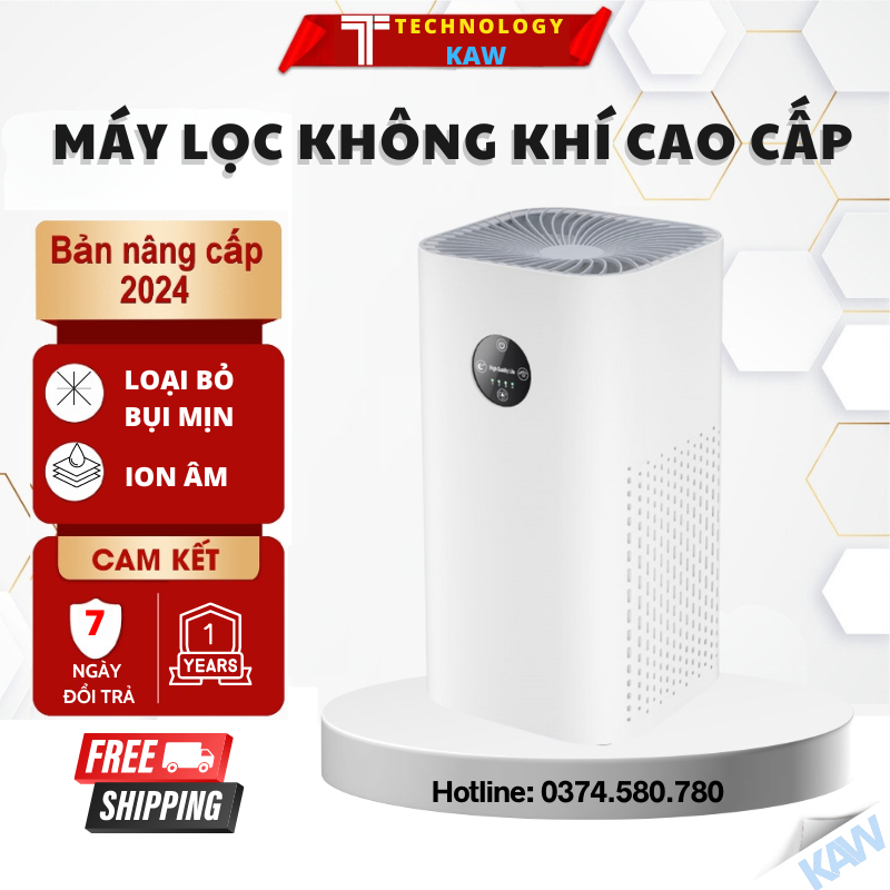 Máy lọc không khí hộ gia đình, máy khử trùng vi khuẩn , tiện lợi, an toàn cho gia đình Hàng chính hàng, BH 12 tháng