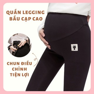Quần bầu đẹp Quần Bầu Legging Mèo, Quần Bầu Dài Công Sở