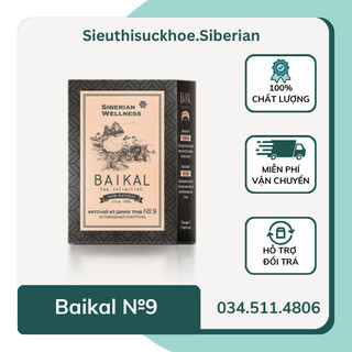[Trà tiểu đường N9 10/2025  ] Trà thảo mộc Siberian Baikal tea collection Herbal tea N9 - 30 gói