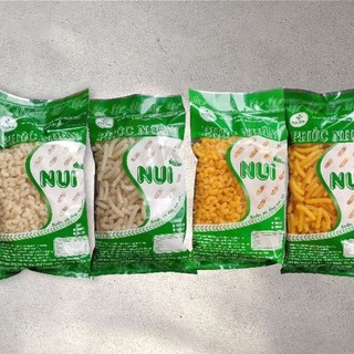 Nui xoắn/ ống/ sò - trắng, vàng