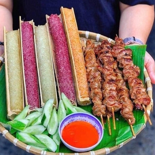 cơm lam ngũ sắc🍙đặc sản Tây Bắc-DTFoods(CHUYÊN SỈ)