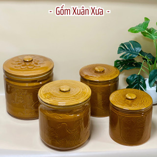 Vại Sành Muối Dưa Cà, Hũ Đựng Gạo Bát Tràng Cao Cấp của Gốm Xuân Xưa