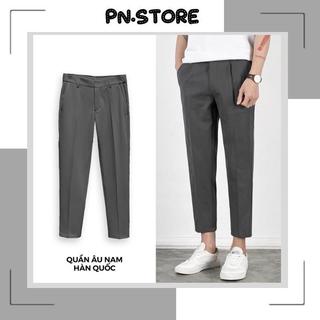 QUẦN ÂU PHỐI CHUN SƯỜN PN.STORE 1993,chất tuyết mưa 05 Menswear Nam Có Túi