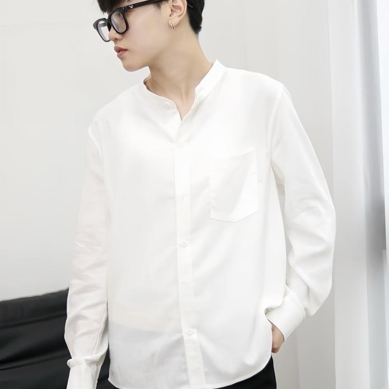 Áo sơ mi đũi cổ tàu PN.STORE 1993 Basic Menswear Nam