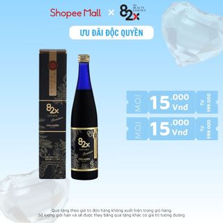 82X COLLAGEN SAKURA PREMIUM (DÒNG CAO CẤP) Dạng Nước 120.000mg Collagen Peptide, Nước Uống Đẹp Da Đến Từ Nhật Bản 500ml