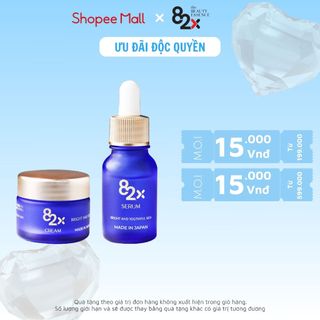 Tinh chất và Serum tế bào gốc 82X- Bộ đôi AI STEM CELL SERUM & CREAM dưỡng trắng , chống lão hóa 10mg/hộp.