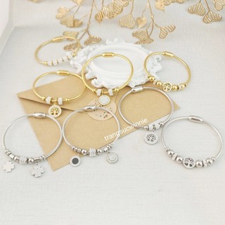 Vòng tay nữ Charm Pandora Titan Naky charm Khóa Nam Châm