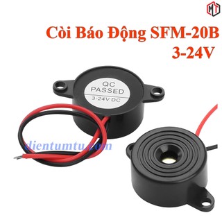 Còi báo động sfm-20b sfm-27 3 - 24vdc liên tục
