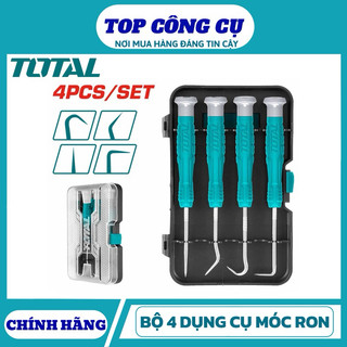 ĐỒ NGHỀ TOTAL Bộ 4 dụng cụ móc ron TPHSK0401