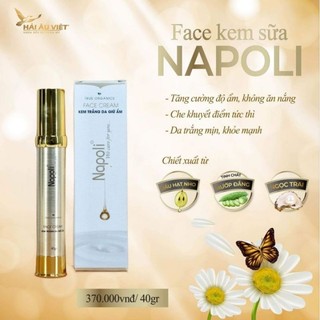 Kem Face Napoli 40gr 🌸Chính Hãng🌸 Kem Dưỡng Da Mặt Napoli, Trắng Da Giữ Ẩm