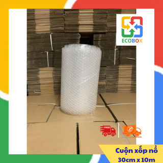 Xốp chống sốc, cuộn bong bóng khí bọc hàng - 30cm x 10m