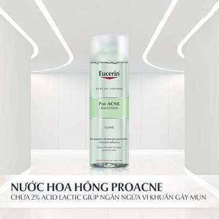[Nhập khẩu] Nước hoa hồng Eucerin ProAcne 200ml (88983)