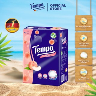 [LỐC 4 GÓI] Khăn Giấy Rút Tempo Cao Cấp 4 Lớp Bền Dai Thương Hiệu Đức An toàn Cho Da