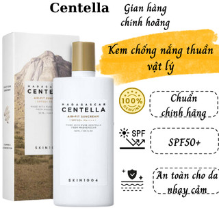Kem chống nắng phổ rộng Centella 1004 tinh chất rau má