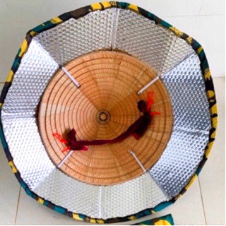 Bao nón cách nhiệt LOẠI 1 🔥 Chất liệu vải dù bền đẹp. Bao cách nhiệt làm đồng, làm nương, làm vườn