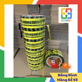 ECOBOX - Băng dính in chữ hàng dễ vỡ