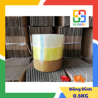 ECOBOX - Băng dính 0.5 kg lõi mỏng