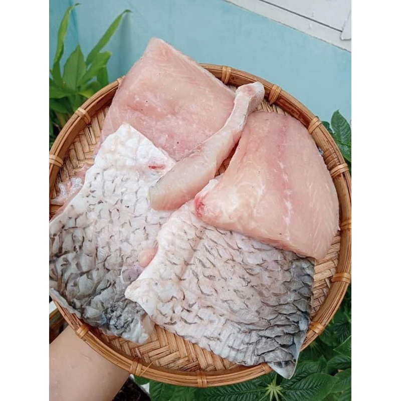 Cá Trắm Phi Lê hộp 1kg hàng đủ kg (giao tphcm)