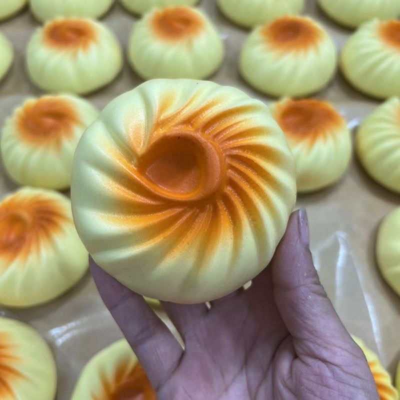 squishy bánh bao mini chất bơ siêu chậm tăng,mềm thơm