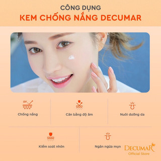 Sét mini dùng thử  ngừa mụn kiềm dầu toàn diện DECUMAR ADVANCED