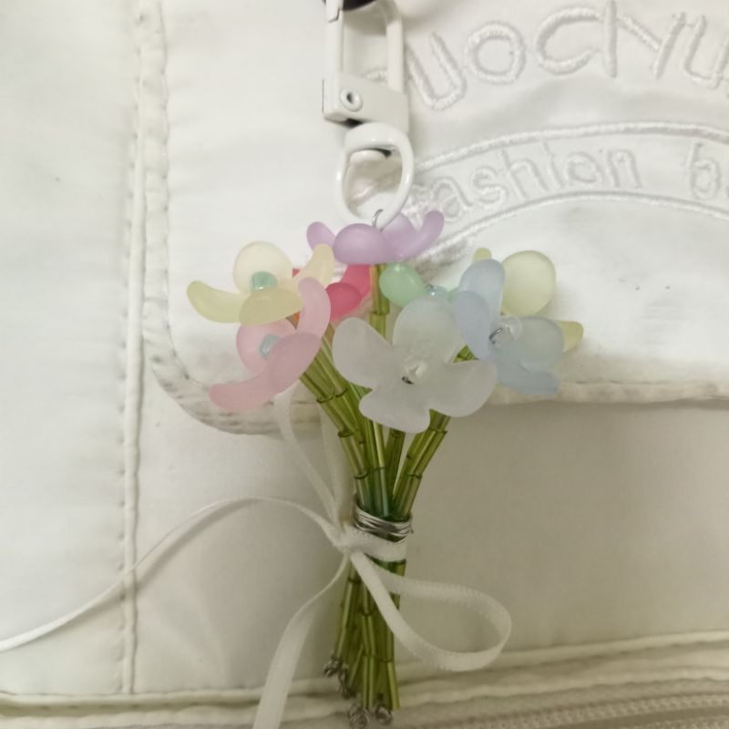 Móc khóa hoa handmade | yaya.store