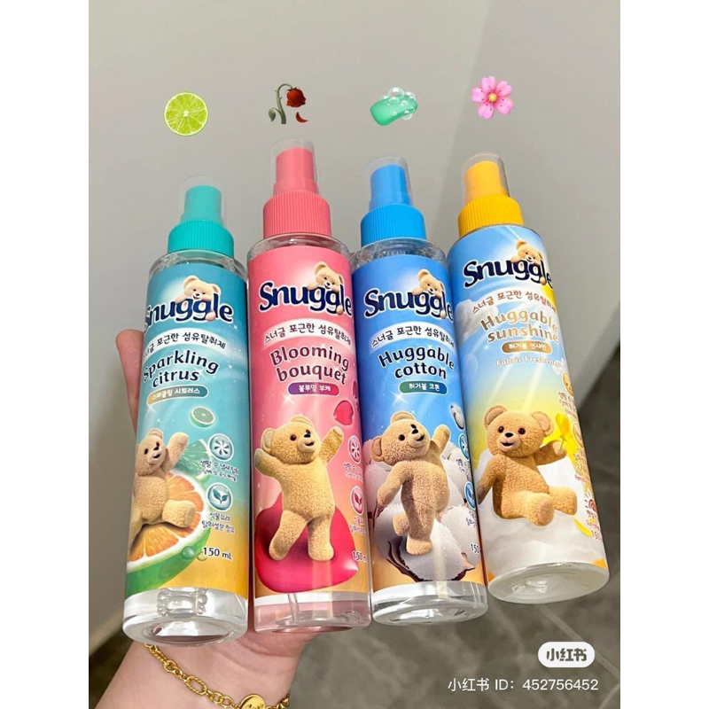 Xịt thơm quần áo nội địa Hàn Snuggle