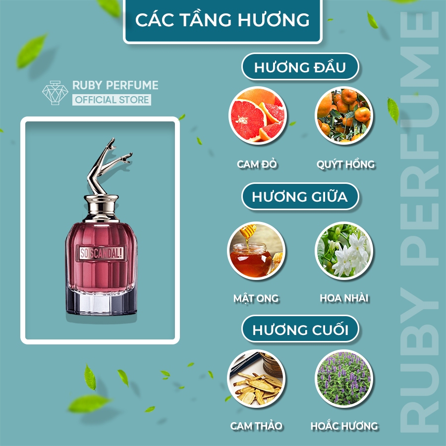 Nước hoa nữ So Scandal Sexy quyến rũ ngọt ngào- Rubyperfume | BigBuy360 - bigbuy360.vn