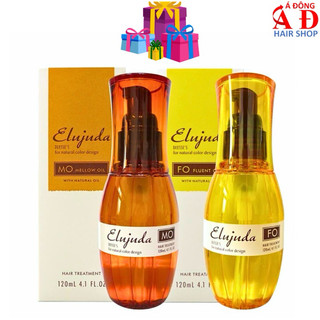 [Japan] Tinh dầu dưỡng bóng tóc khô xơ Elujuda MILBON FO MO cho tóc Mảnh - Dày 120ml