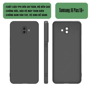 Ốp lưng samsung j6 2018 / j6 plus / j6+ / j8 tpu cạnh vuông, chống sốc bảo vệ camera