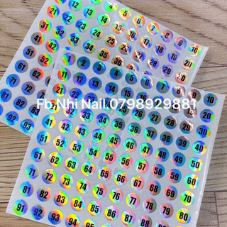 Tem số, phân loại màu sơn
