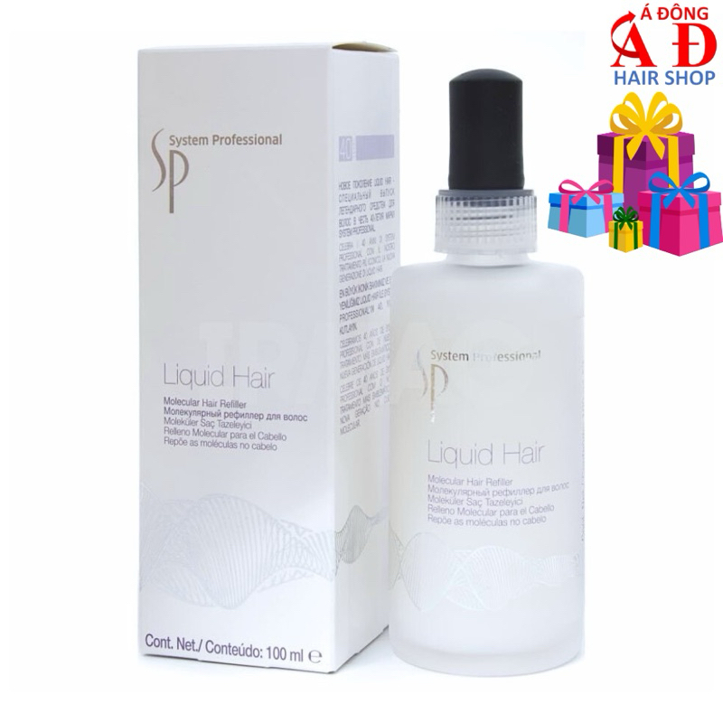 TINH CHẤT KERATIN PHỤC HỒI THẦN TỐC TÓC HƯ TỔN NẶNG SP LIQUID HAIR WELLA ĐỨC 100ML
