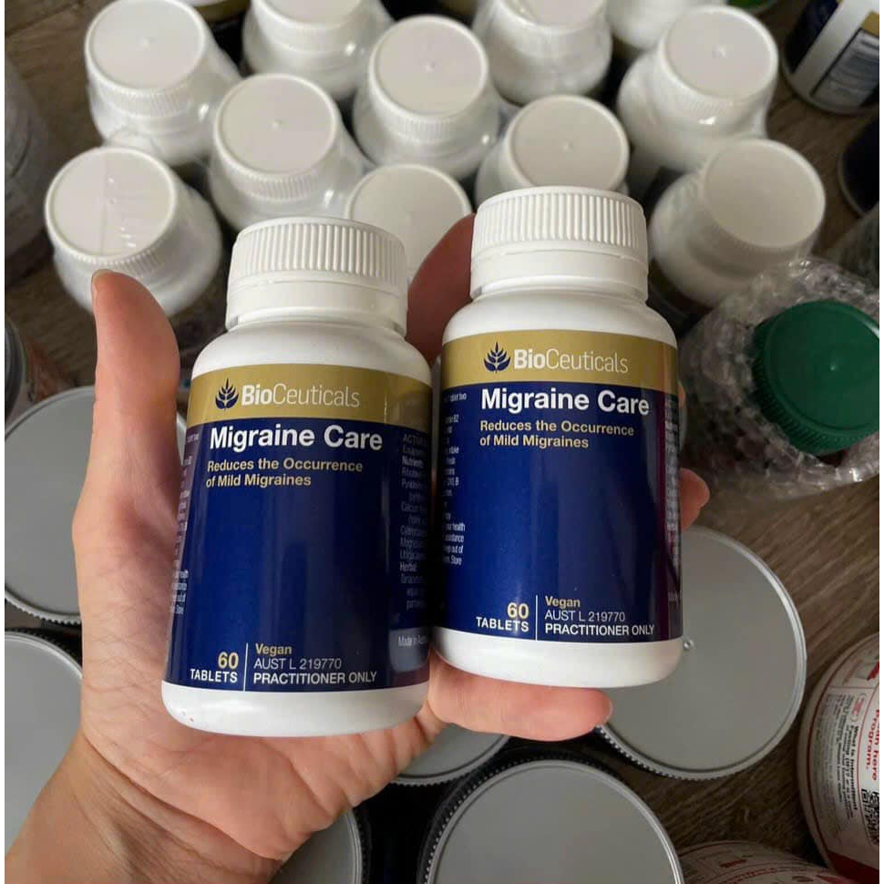 Bill Úc - BioCeuticals_Migraine_Care_60_viên_giảm_rối_loạn_tiền_đình