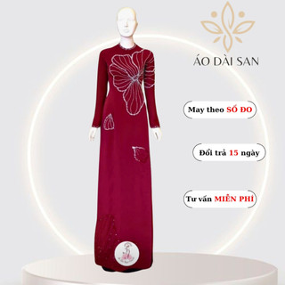 Áo dài mẹ - áo dài cưới hỏi san204