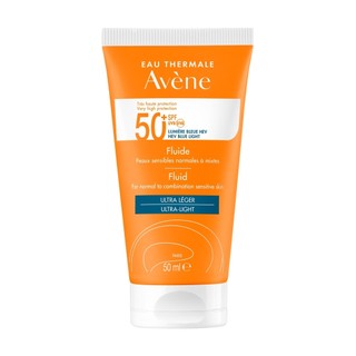 (Quà tặng không bán) Kem chống nắng quang phổ rộng cho da thường, hỗn hợp nhạy cảm AVÈNE PROTECTION FLUID 50+ BLUE LIGHT