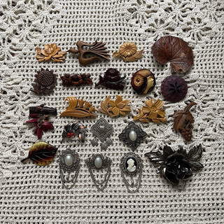 Cài áo Vintage Nhật