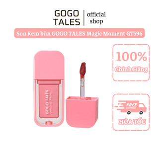 Son Kem bùn Kem Đất Sét ngọt ngào GOGO TALES Magic Moment GT596 Lâu Trôi Lì Mềm Mịn Như Nhung Giúp Làm giảm tGOGOTALESVN
