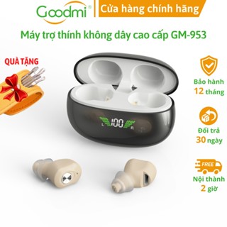 Máy Trợ Thính, Tai Nghe Trợ Thính Sạc Pin, Đeo Lọt Tai Cho Người Già Cao Cấp Goodmi GM-953