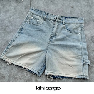 Quần Carpenter Wide Leg Denim Shorts