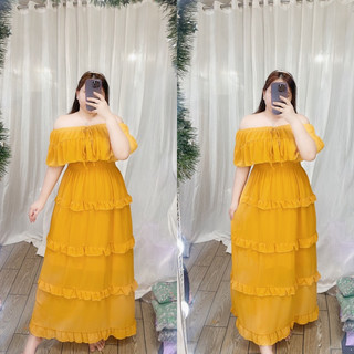 [BIGSIZE] Đầm cột nơ cổ  (60-90KG)
