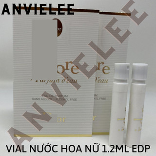 GỐC 380K VIAL 1.2ML NƯỚC HOA D!0r J'@d0re Parfum L’e@u S@ns @lcool EDP Eau de PARFUM MẪU THỬ THANH LÝ AUTH DU LỊCH SIZE
