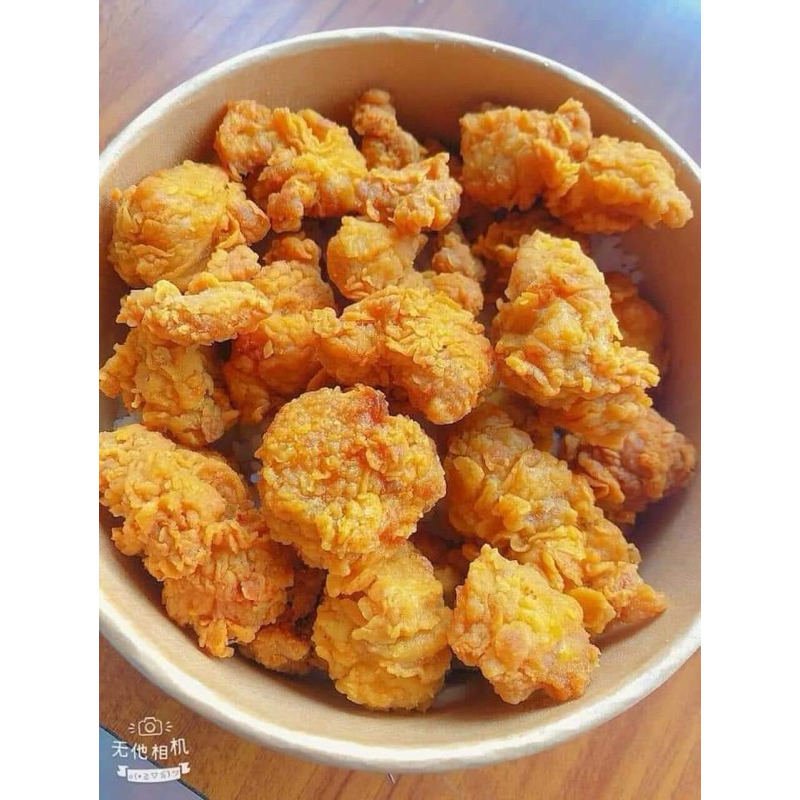 Gà rán viên chiên popcorn cp túi 1kg siêu nhiều