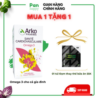 Arkopharma viên bổ sung omega 3 100% từ dầu cá hồi na uy