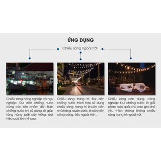 Đui đèn Rạng Đông chống nước E27 IP65
