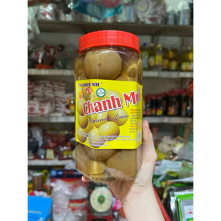 Chanh muối Thanh Bình thơm ngon chất lượng, giải khát tyệt vời, hũ 900gr